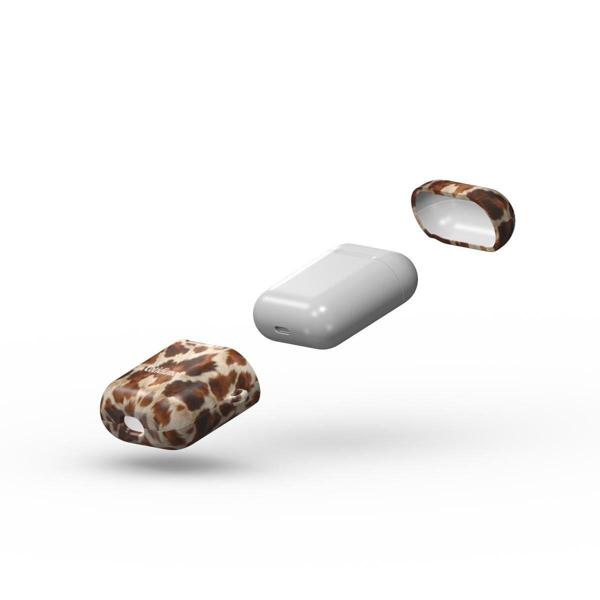 Cow Print AirPods Case