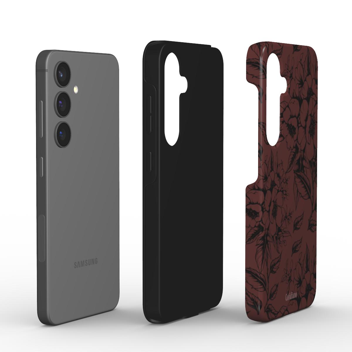 Dark Floral Tough Case