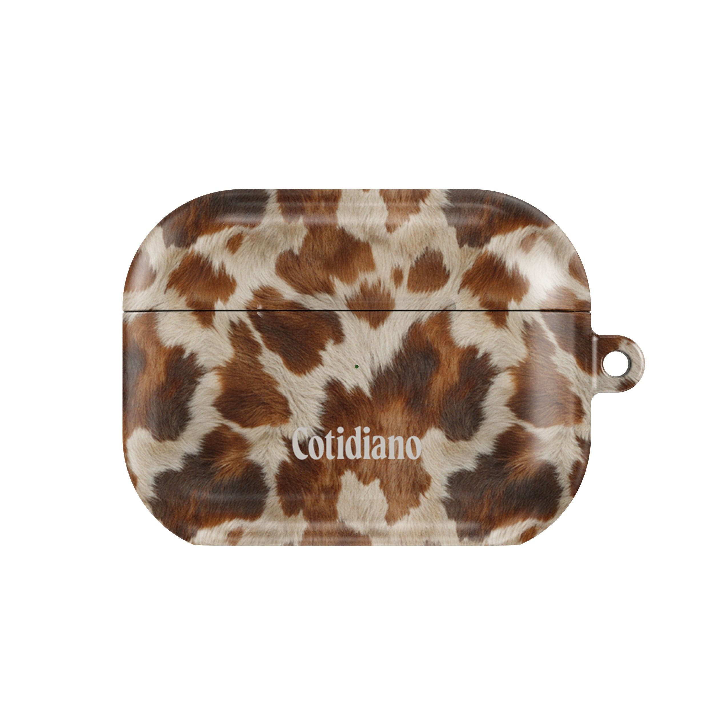Cow Print AirPods Case