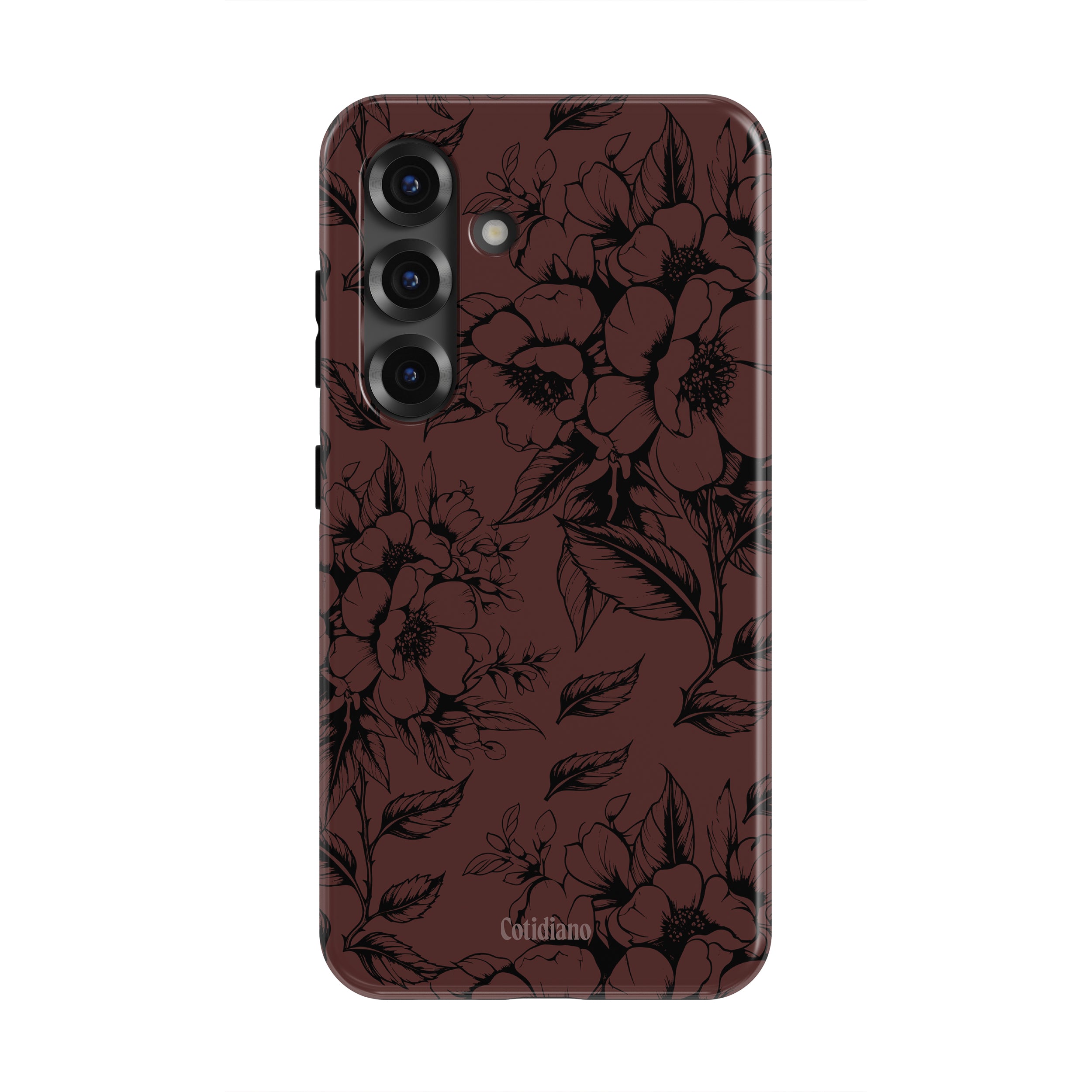 Dark Floral Tough Case