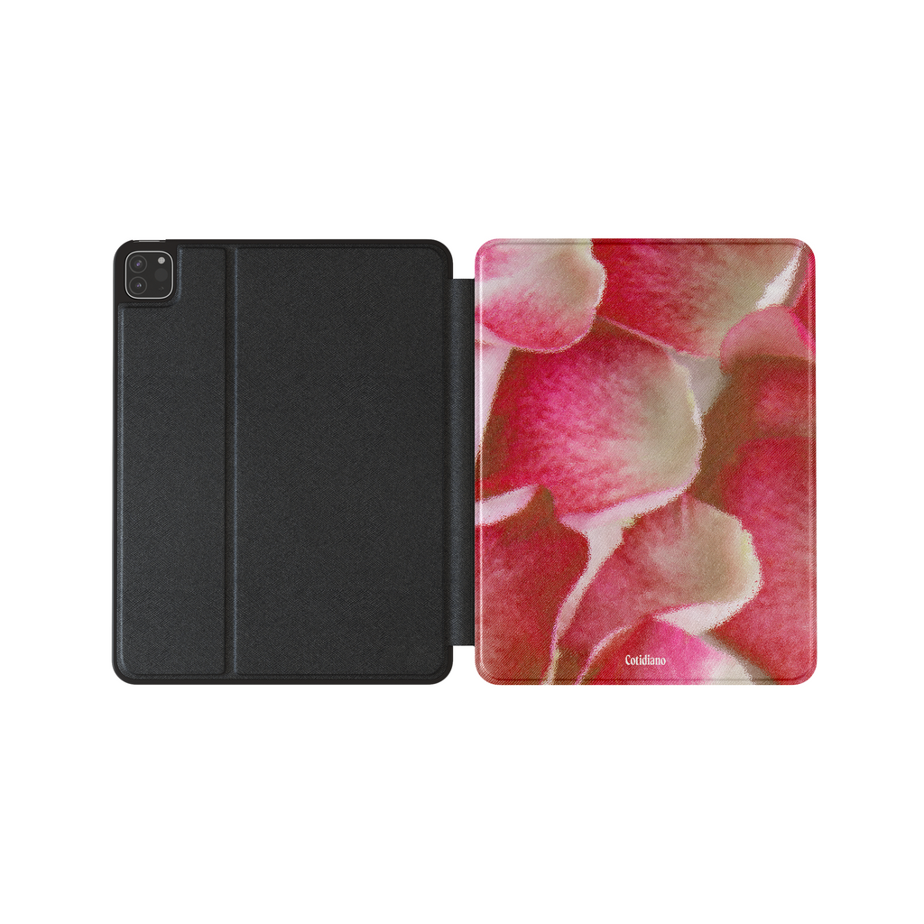 Rose Glass Petals iPad Case