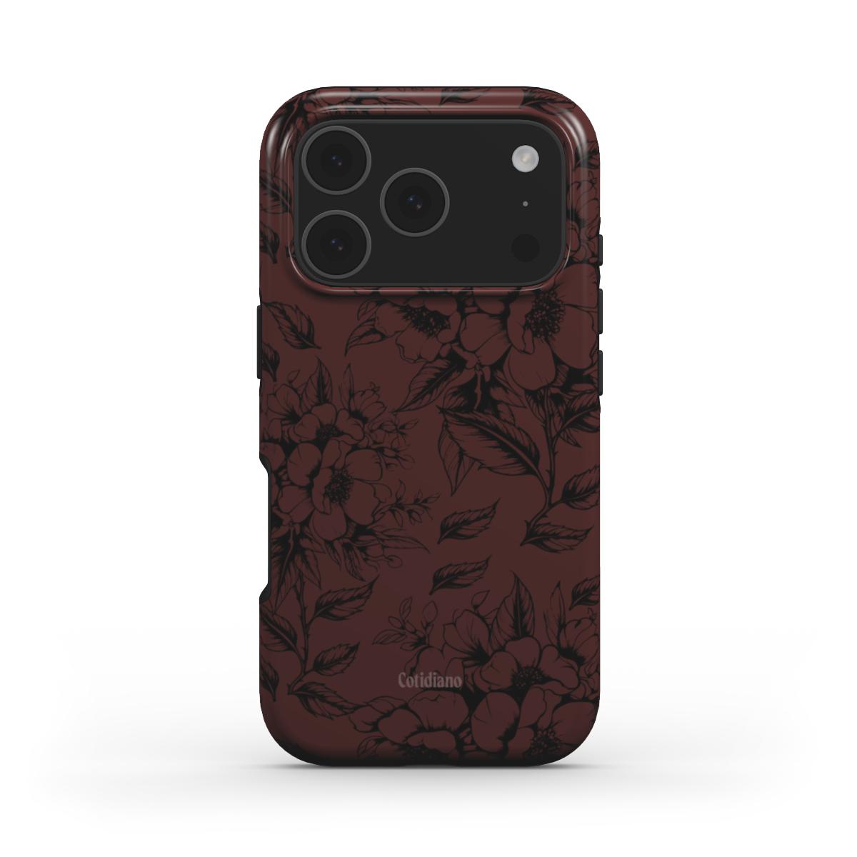 Dark Floral MagSafe Tough Case