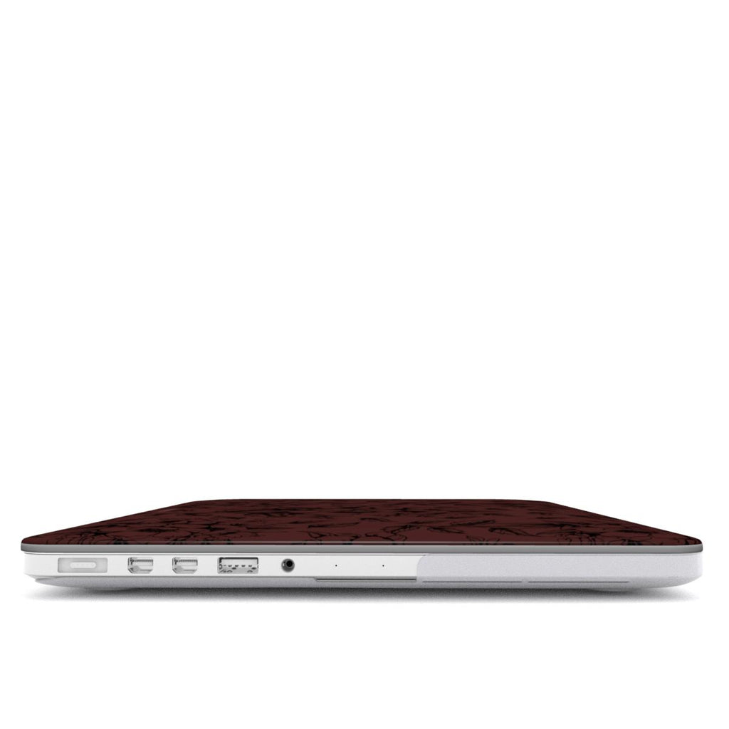 Dark Floral MacBook Case