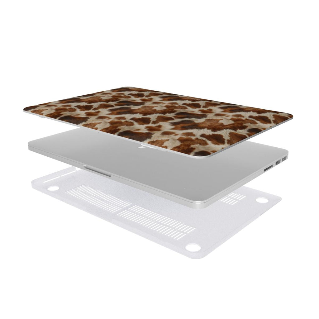 Cow Print MacBook Case
