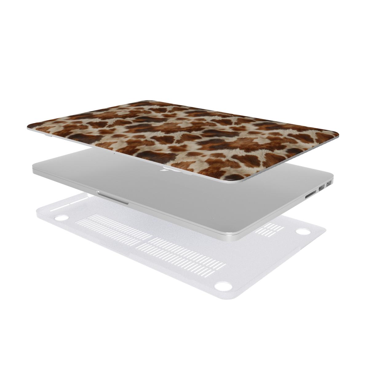 Cow Print MacBook Case