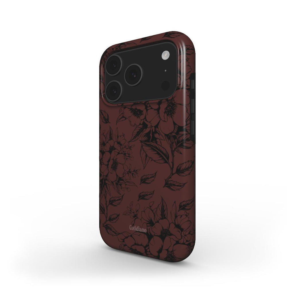 Dark Floral MagSafe Tough Case