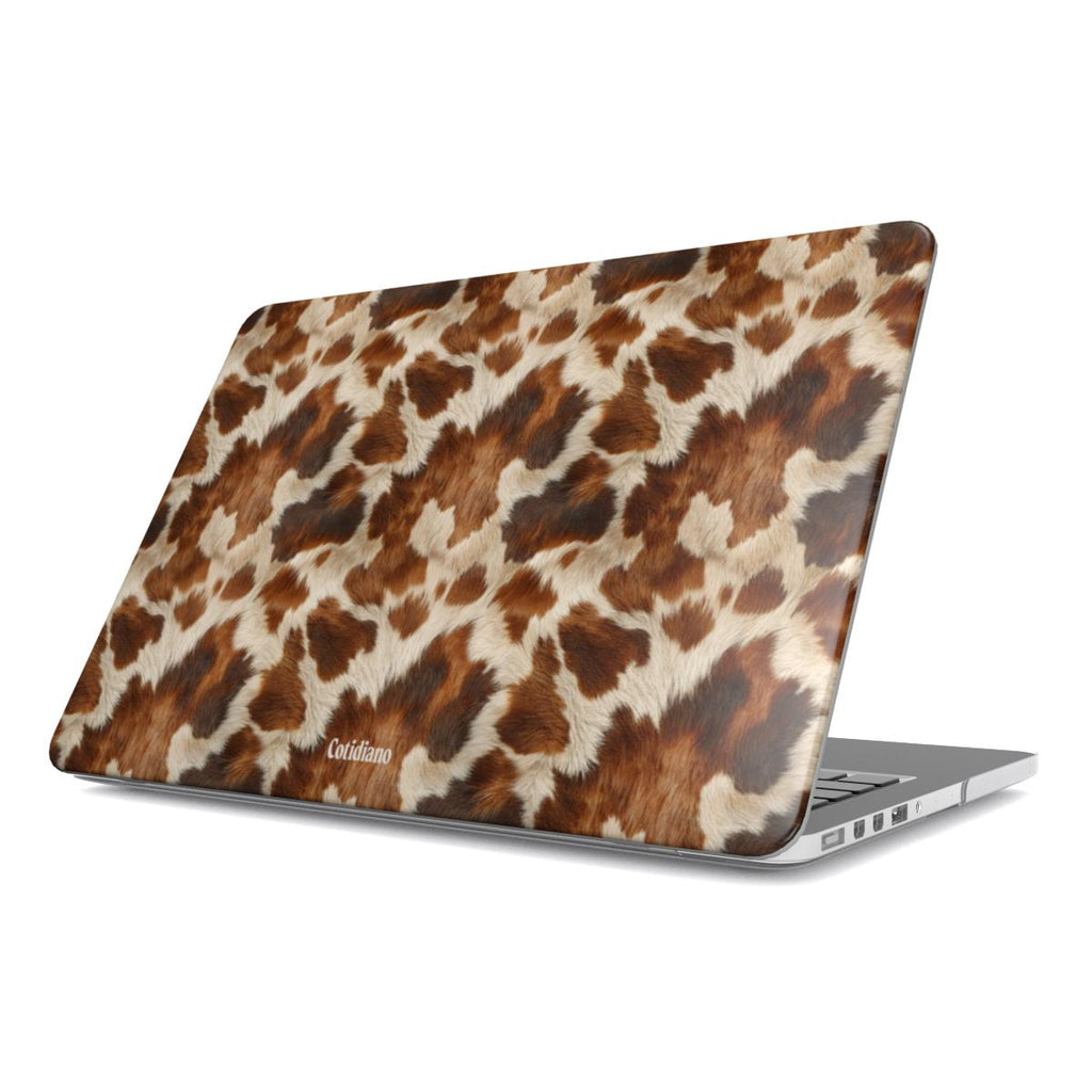 Cow Print MacBook Case