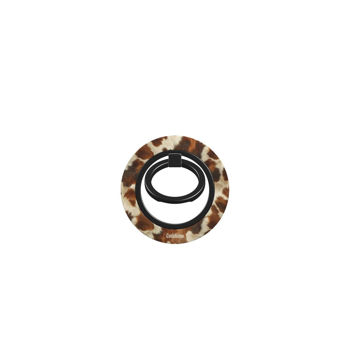 Cow Print Ring Holder