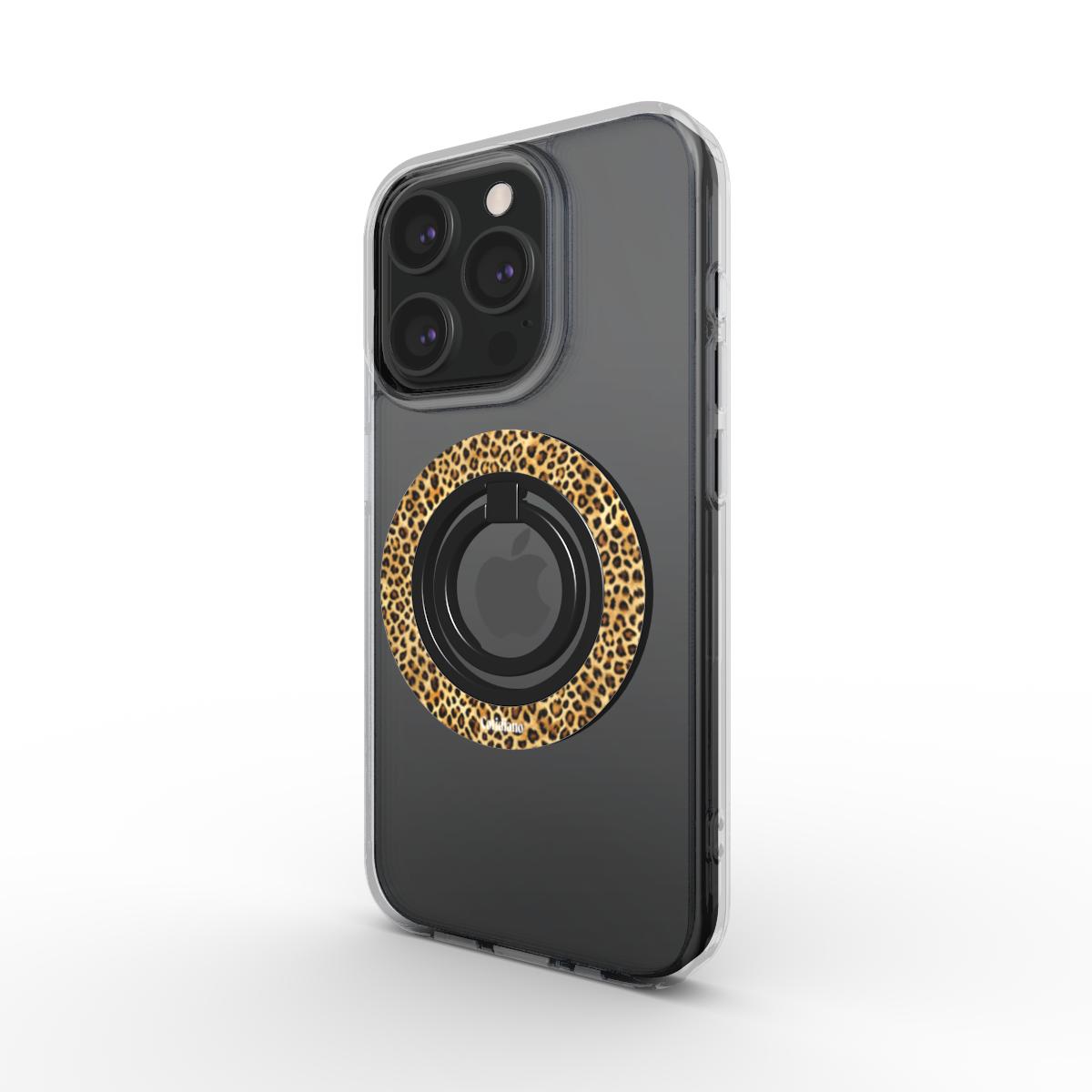 Leopard Print Ring Holder