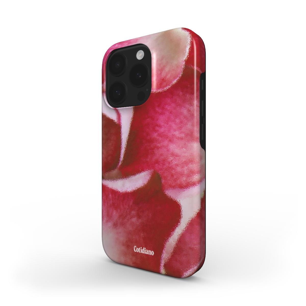 Rose Glass Petals Tough Case