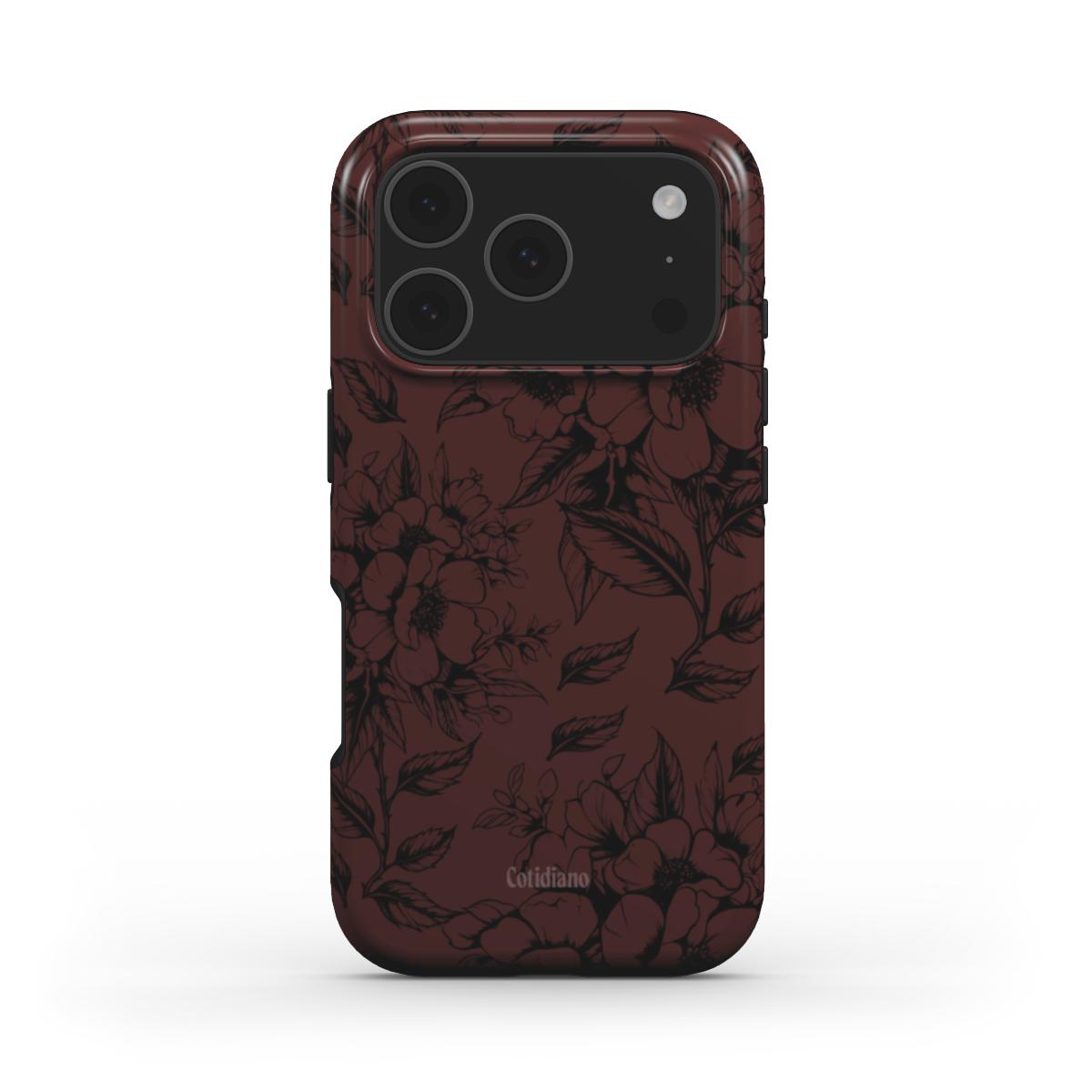 Dark Floral MagSafe Tough Case