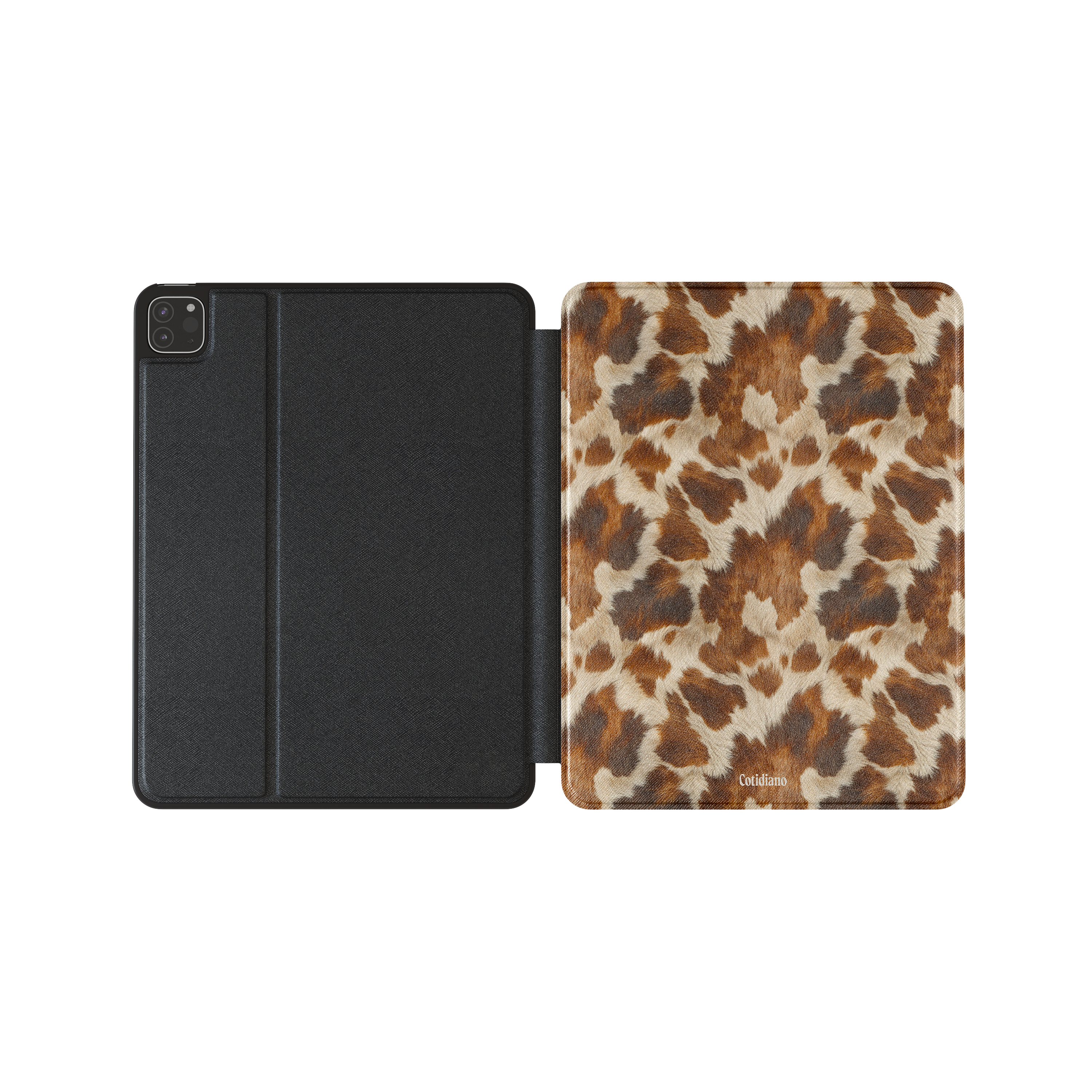 Cow Print iPad Case