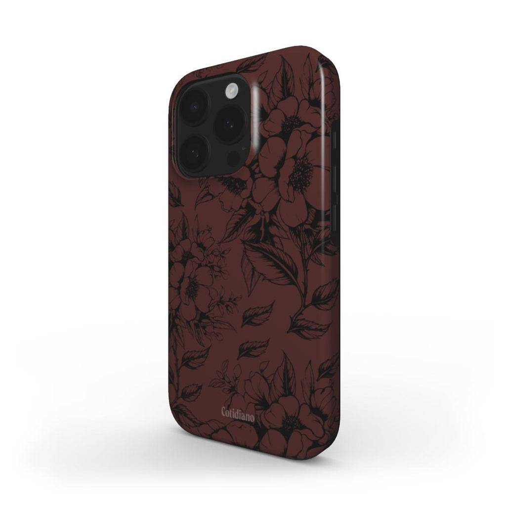 Dark Floral Tough Case