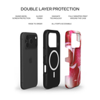 Rose Glass Petals MagSafe Tough Case