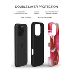 Rose Glass Petals Tough Case