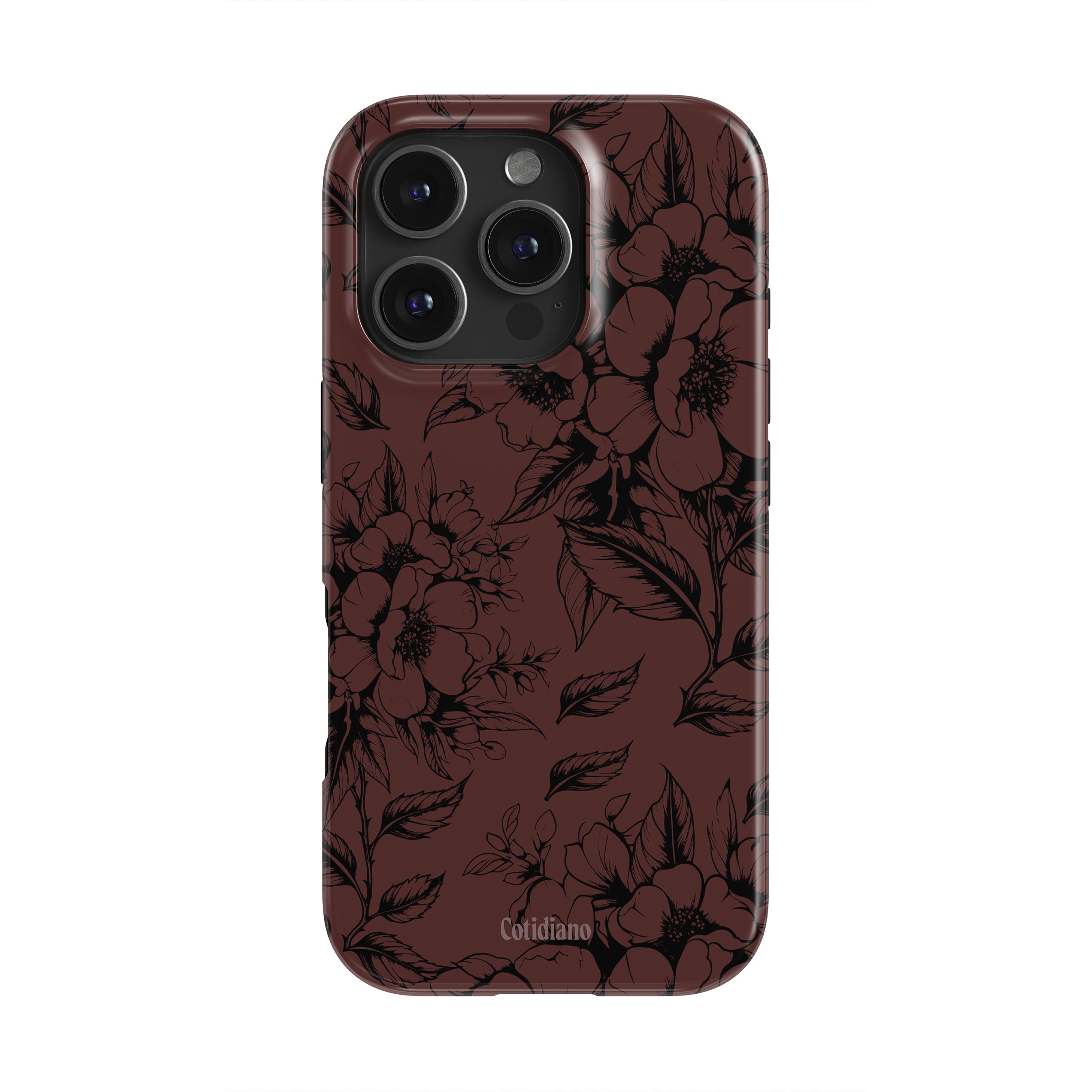 Dark Floral MagSafe Tough Case